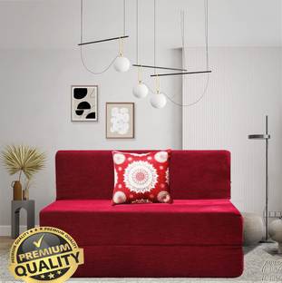 Expecting Smile For 1 Person 1 Seater Single Foam Fold Out Sofa Cum Bed
