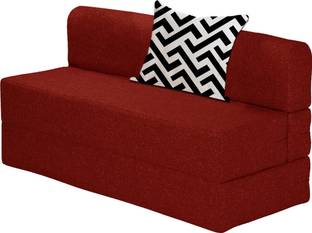 Dr Smith 3x6 ZIGZAG Desgin 1 Seater Double Foam Fold Out Sofa Sectional Bed