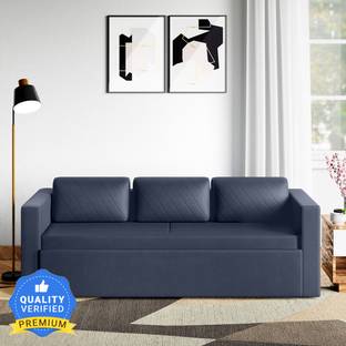 Godrej Interio Attix 3 Seater Double Pull Out Sofa Cum Bed