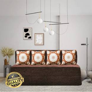 Expecting Smile For 4 Person 4 Seater Double Foam Fold Out Sofa Cum Bed