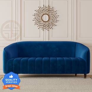 CARLTON LONDON Olivia Fabric 3 Seater  Sofa