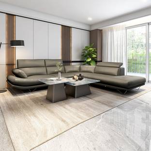 Durian Orlando Leatherette 5 Seater  Sofa