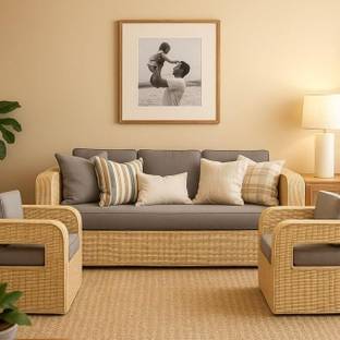 IRA Sofa Set Fabric 6 Seater  Sofa