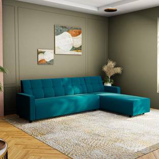 RM HOME Wilson RHS Fabric 6 Seater  Sofa