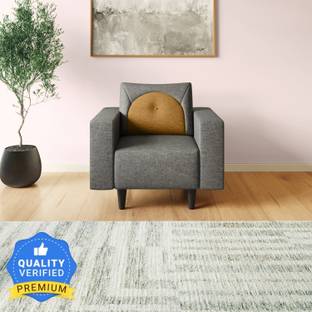 Godrej Interio Windle Fabric 1 Seater  Sofa