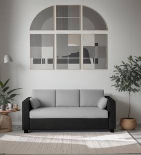 Trevi Bliss E2O Premium Velvet Fabric 3 Seater  Sofa