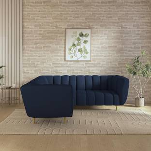 Wakeup India Mushy Pocket Spring Cushion Sofa 5 Seater Fabric Sectional RHS L Shape Sofa Set Fabric 5 Seater  Sofa