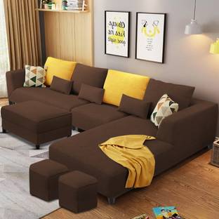 Casaliving Minta Fabric 8 Seater  Sofa
