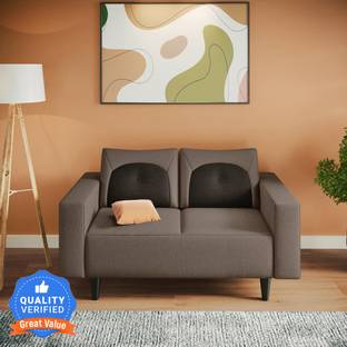 Godrej Interio Pangram Fabric 2 Seater  Sofa