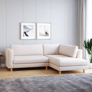 WESTIDO Fabric 6 Seater  Sofa
