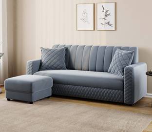RM HOME Oliver I Fabric 4 Seater  Sofa