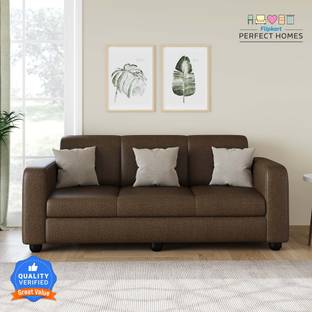Flipkart Perfect Homes Burano Fabric 3 Seater  Sofa