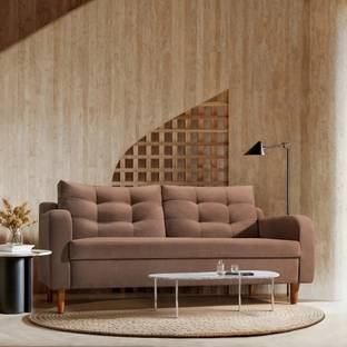 Duroflex Ease Plus Fabric 3 Seater  Sofa