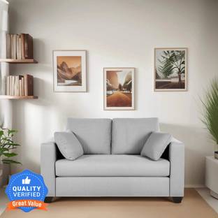 Mintwud from Pepperfry BIngo Fabric 2 Seater  Sofa