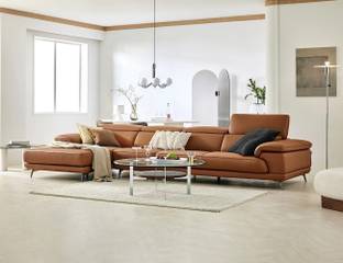 fabrique Leatherette 5 Seater  Sofa