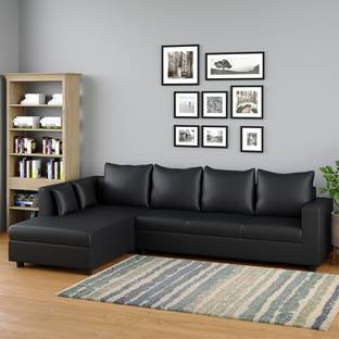 WESTIDO Leatherette 6 Seater  Sofa