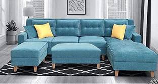 Casaliving Mallan Fabric 8 Seater  Sofa