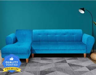 Seventh Heaven Milan 6 Seater Sofa, Extra Spacious, Chenille Molfino Fabric: 1 Year Warranty Fabric 6 Seater  Sofa