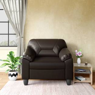 Godrej Interio Rejoice Leatherette 1 Seater  Sofa