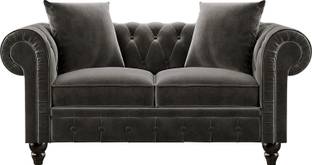 Dr Smith Chesterfield Fabric 2 Seater  Sofa