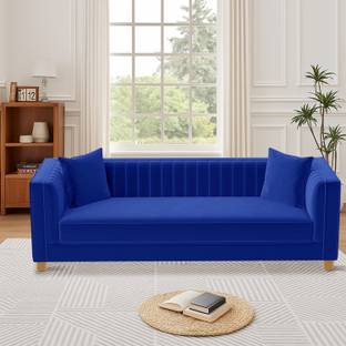 Flipkart Perfect Homes Wooden 3 Seater Sofa Fabric 3 Seater  Sofa