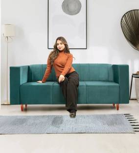 Seventh Heaven Sydney, Extra Spacious, Polyester Holland Fabric Fabric 3 Seater  Sofa