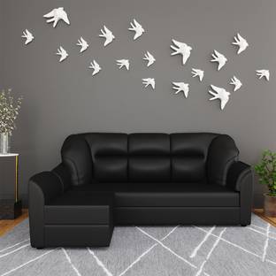 WESTIDO Leatherette 4 Seater  Sofa