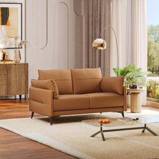 Wakefit Komodo Leatherette 2 Seater  Sofa