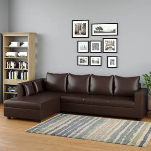WESTIDO Leatherette 6 Seater  Sofa
