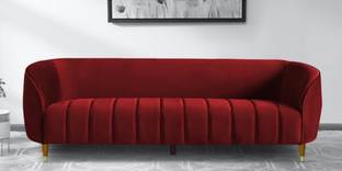 RM HOME Fabric 3 Seater  Sofa