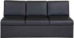 Taashpls Leatherette 3 Seater  Sofa