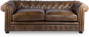 Sofanetic Leather 3 Seater  Sofa