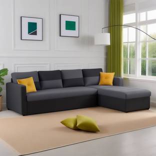 Trevi Bliss E2O RHS 6 Seater Sectional Sofa In Fabric 6 Seater  Sofa