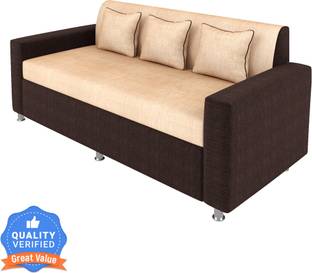 WESTIDO Proto Asian Fabric 3 Seater  Sofa