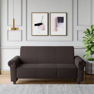 Godrej Interio Supreme Ad Fabric 3 Seater  Sofa
