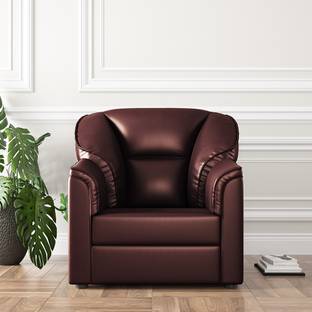 WESTIDO Burj Leatherette 1 Seater  Sofa