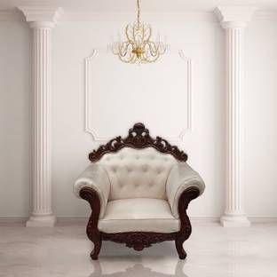 W.S.HANDICRAFTS A beautiful sofa set for your living room, bedroom, office and home Fabric 1 Seater  Sofa