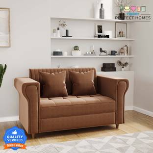 Flipkart Perfect Homes Joy Fabric 2 Seater  Sofa