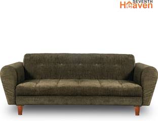 Seventh Heaven Milan with Ottoman, Chenille Molfino Fabric 4 Seater  Sofa