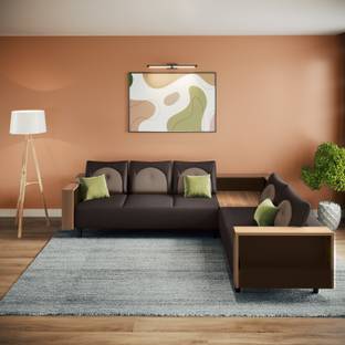 Godrej Interio Pangram L-Shape Fabric 5 Seater  Sofa