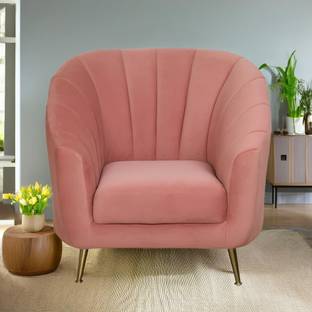 Bharatsofa Fabric 1 Seater  Sofa