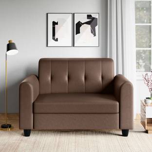Godrej Interio Rewind Leatherette 2 Seater  Sofa