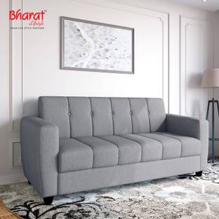 Bharat Lifestyle Deno Fabric 3 Seater  Sofa