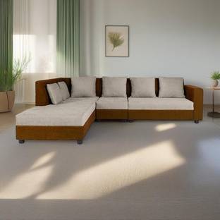 Wakefit Skiver Fabric 6 Seater  Sofa