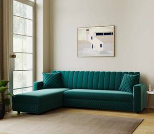 RM HOME Oliver LHS Fabric 6 Seater  Sofa