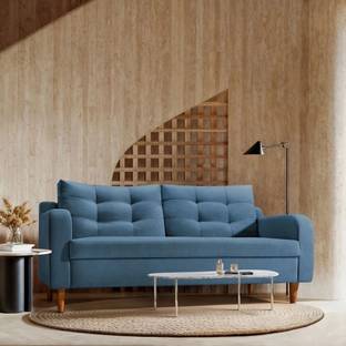 Duroflex Ease Plus Fabric 3 Seater  Sofa