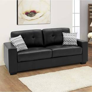 ComfortZone 3 Seater Sofa Leather 3 Seater  Sofa