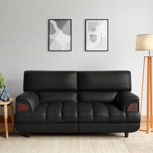 Godrej Interio Bayflow Leatherette 2 Seater  Sofa