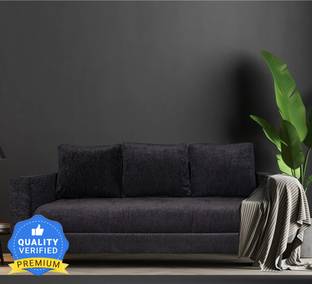 Seventh Heaven Rio, Extra Spacious, Chenille Molfino Fabric 3 Seater  Sofa