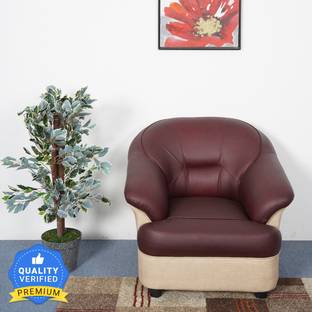 Nilkamal Bright Fabric 1 Seater  Sofa